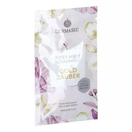 DERMASEL Kopel s peno iz Mrtvega morja Gold Magic, 40 ml
