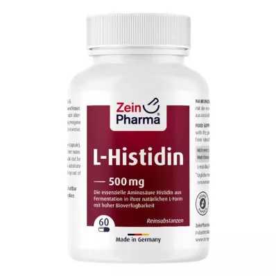 L-HISTIDIN 500 mg kapsule, 60 kosov