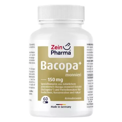 BACOPA Monnieri Brahmi 150 mg kapsule, 60 kapsul