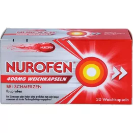 NUROFEN 400 mg mehke kapsule, 30 kosov