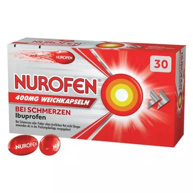 NUROFEN 400 mg mehke kapsule, 30 kos NUROFEN 400 mg mehke kapsule, 30 kos