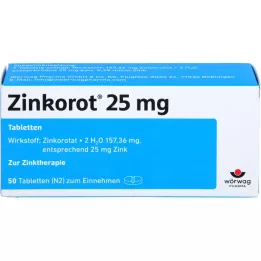 ZINKOROT 25 mg tablete, 50 kosov