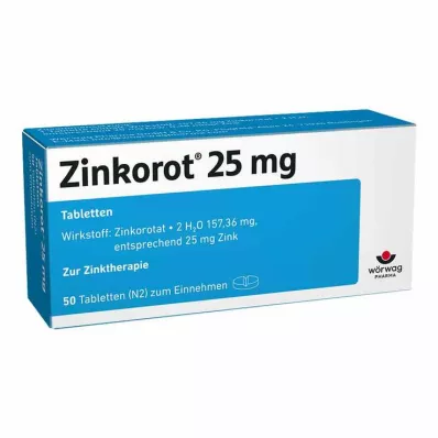 Zinkorot 25 mg tablete z visokim odmerkom cinka, 50 kom Zinkorot 25 mg tablete z visokim odmerkom cinka, 50 kom