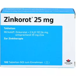 ZINKOROT 25 mg tablete, 100 kosov