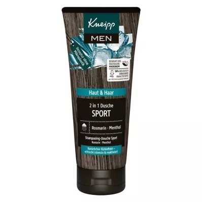 KNEIPP MEN Športno prhanje 2v1, 200 ml