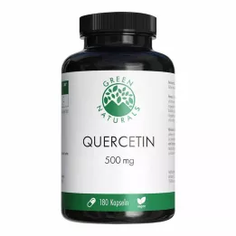GREEN NATURALS Kvercetin 500 mg kapsule z visokim odmerkom, 180 kosov