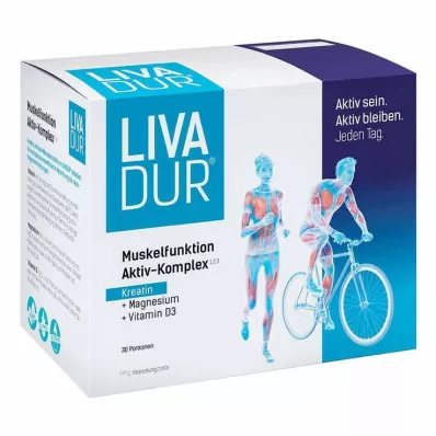 LIVADUR Muscle Function Active Complex Sticks, 30 kosov