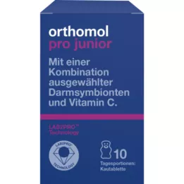 ORTHOMOL pro junior žvečljive tablete, 10 kosov