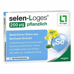 SELEN-LOGES 200 μg zeliščnih filmsko obloženih tablet, 60 kosov