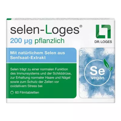Selenium-Loges 200 µg rastlinske filmsko obložene tablete, 60 kos Selenium-Loges 200 µg rastlinske filmsko obložene tablete, 60 kos
