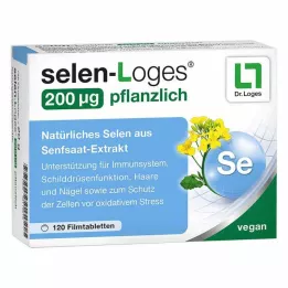 SELEN-LOGES 200 μg zeliščnih filmsko obloženih tablet, 120 kosov