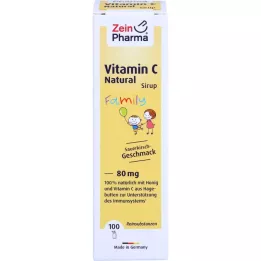 VITAMIN C NATURAL 80 mg Družinski sirup, 50 ml