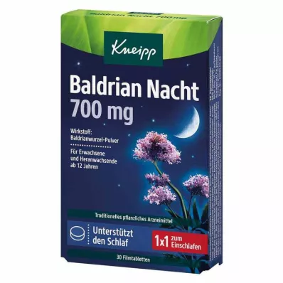 Kneipp Baldrijan noč 700 mg filmsko obložene tablete, 30 kom Kneipp Baldrijan noč 700 mg filmsko obložene tablete, 30 kom