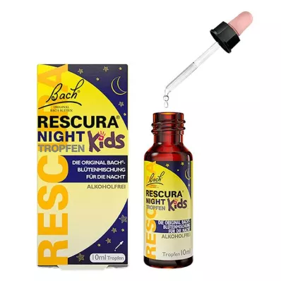 Bach Flowers Original Rescura Night Kids kapljice brez alkohola, 10 ml Bach Flowers Original Rescura Night Kids kapljice brez alkohola, 10 ml