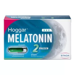 HOGGAR Melatonin DUO Kapsule za spanje, 30 kapsul