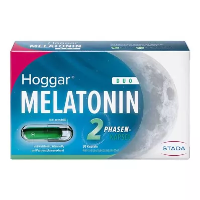 Hoggar Melatonin Duo spalne kapsule, 30 kos Hoggar Melatonin Duo spalne kapsule, 30 kos