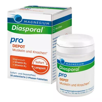Magnesium Diasporal pro D3 + K2 Depot Muscle + Bone tablete, 30 kos Magnesium Diasporal pro D3 + K2 Depot Muscle + Bone tablete, 30 kos