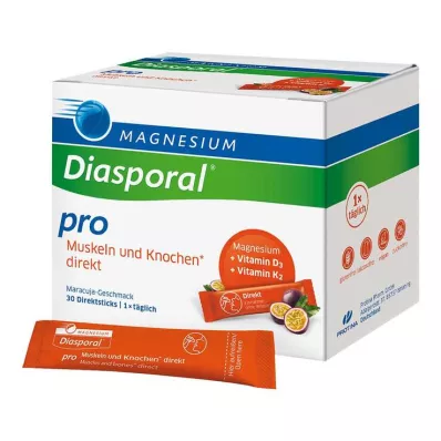 Magnesium Diasporal pro D3 + K2 mišice + kosti direktne granule, 30 kos Magnesium Diasporal pro D3 + K2 mišice + kosti direktne granule, 30 kos