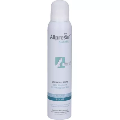 ALLPRESAN diabetična penasta krema Microsilver+Repair, 200 ml