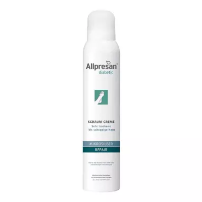 Allpresan Diabetic Microsilver + obnavljajoča penasta krema, 200 ml Allpresan Diabetic Microsilver + obnavljajoča penasta krema, 200 ml