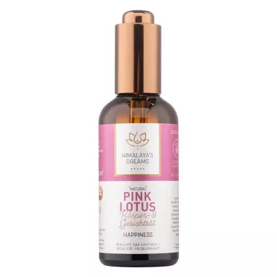 Himalayas Dreams Ayurveda Body &amp; Olje za obraz Pink Lotus, 100 ml