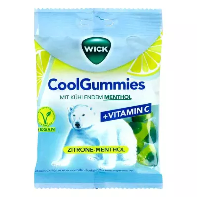 Wick Cool Gummies Lemon Menthol (90 g) Wick Cool Gummies Lemon Menthol (90 g)