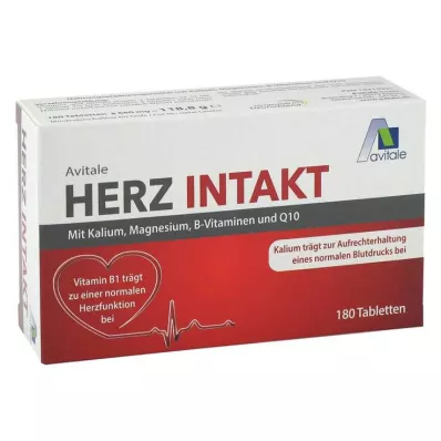 Tablete Heart Intact with Potassium + Magnesium + B Vitamins, 120 kos