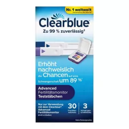 CLEARBLUE Testni trakovi Fertility Monitor 30+3, 33 kosov