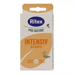 RITEX PRO NATURE INTENSIV veganski kondomi, 8 kosov