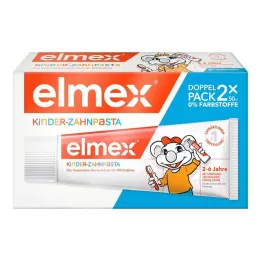 ELMEX Otroška zobna pasta 2-6 let Duo Pack, 2x50 ml