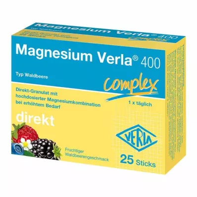 Magnezij Verla 400 Wild Berry Direct zrnca, 25 kos Magnezij Verla 400 Wild Berry Direct zrnca, 25 kos