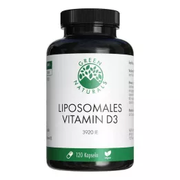 GREEN NATURALS Kapsule z visokim odmerkom vitamina D3, 120 kosov