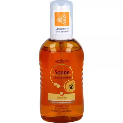 SONNE SCHUTZ &amp; Bronz v spreju za sončenje LSF 50, 200 ml