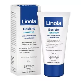 LINOLA Občutljiva krema za obraz, 50 ml