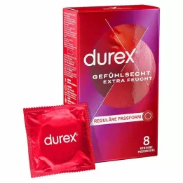 DUREX Zelo vlažni kondomi Sensitive, 8 kosov