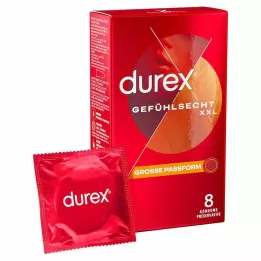 DUREX Sensitive XXL Kondomi, 8 kosov