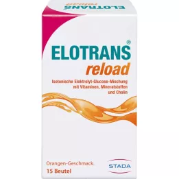 ELOTRANS polnjenje elektrolita v prahu z vitamini, 15X7,57 g