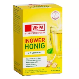 WEPA Ingver+med+vitamin C v prahu, 10X10 g
