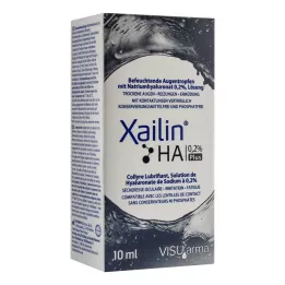 XAILIN HA 0,2 % Plus kapljice za oči, 10 ml