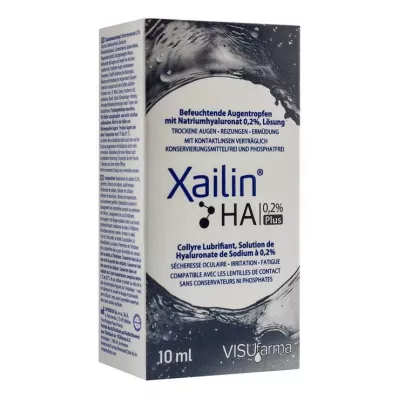 Xailin HA 0,2% Plus kapljice za oko, 10 ml Xailin HA 0,2% Plus kapljice za oko, 10 ml