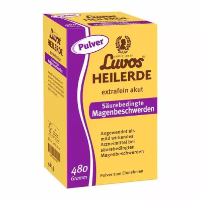 Luvos zdravilna glina ekstra fina akutne želodčne težave s kislino, 480 g Luvos zdravilna glina ekstra fina akutne želodčne težave s kislino, 480 g