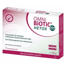 OMNI BiOTiC HETOX Vrečka s praškom, 7X6 g