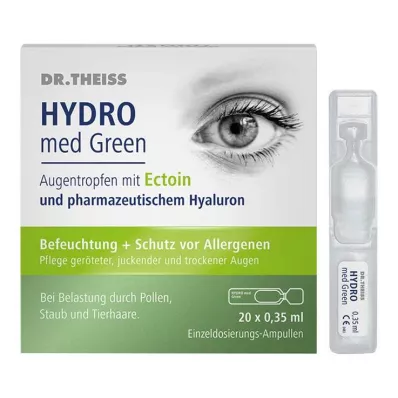 Dr.Theiss Hydro med Green kapljice za oko enoodmerne ampule, 20x0,35 ml Dr.Theiss Hydro med Green kapljice za oko enoodmerne ampule, 20x0,35 ml