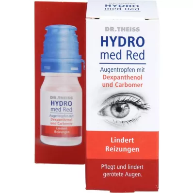 DR.THEISS Kapljice za oči Hydro med Red, 10 ml