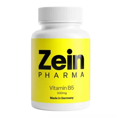 Vitamin B5 pantotenska kislina 500 mg kapsule, 120 kosov