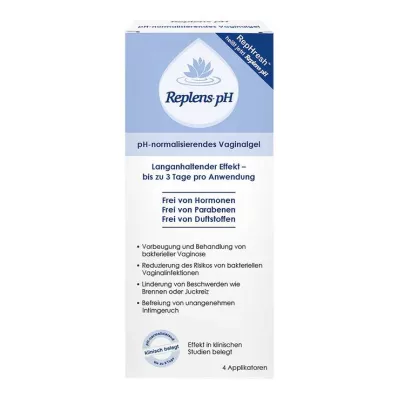 Replens pH napolnjeni aplikatorji za vaginalni gel, 4 kos Replens pH napolnjeni aplikatorji za vaginalni gel, 4 kos