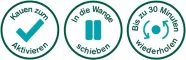 Instructions for use for nicorette® žvečilni gumi freshfruit, 4 mg nikotina, 210 kosov - 3