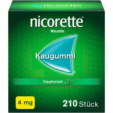 NICORETTE Žvečilni gumi 4 mg freshmint, 210 kosov NICORETTE Žvečilni gumi 4 mg freshmint, 210 kosov