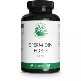 GREEN NATURALS Spermidine Forte 5,5 mg veganske kapsule, 90 kosov