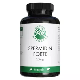 GREEN NATURALS Spermidine Forte 5,5 mg veganske kapsule, 90 kosov